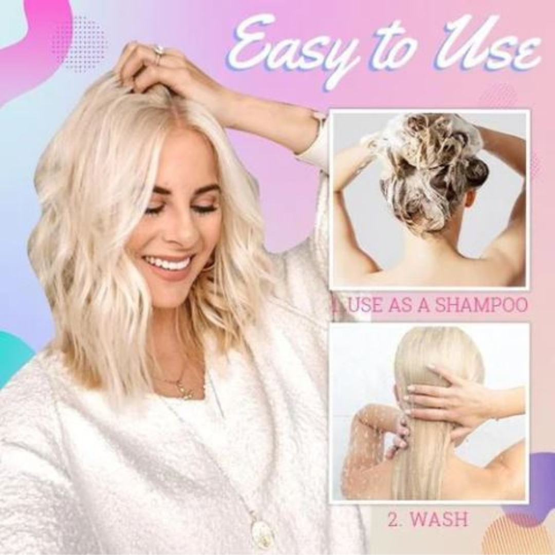 Rose® HairColor: Hårfargingssjampo Sett