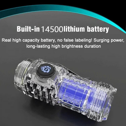 MiniFlashlight - Mini Tre-øyet Super Power Lommelykt