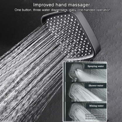 Borhe® ShowerSet: Veggmontert Høytrykk Dusjsett