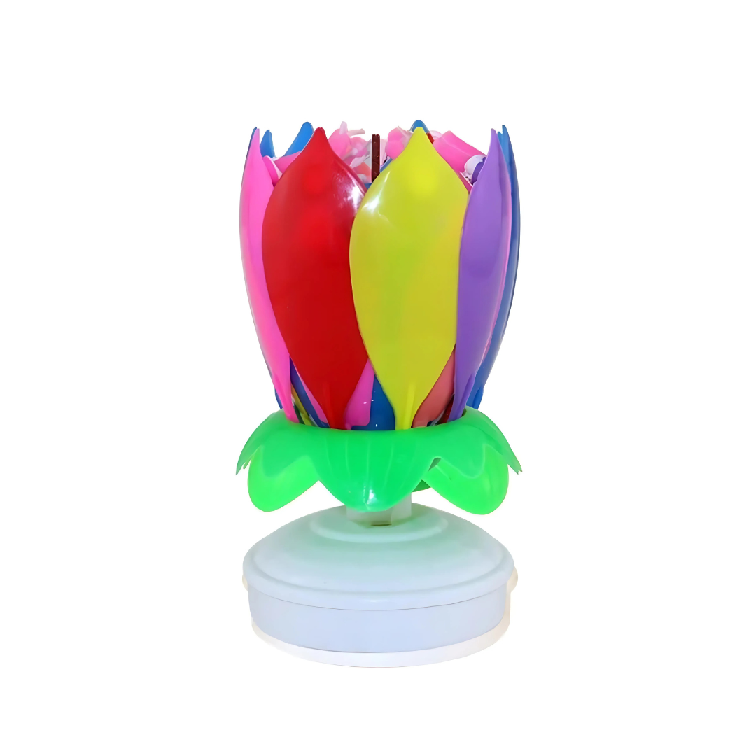 FlowerCandle 1+1 GRATIS: Magisk Blomst Bursdagslys