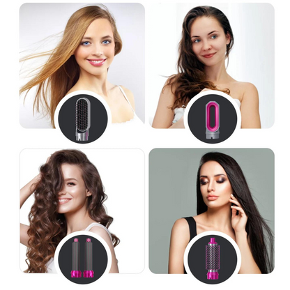 Rose® HairStyler - 5 i 1 Profesjonelt Hårstyling-Børstesett