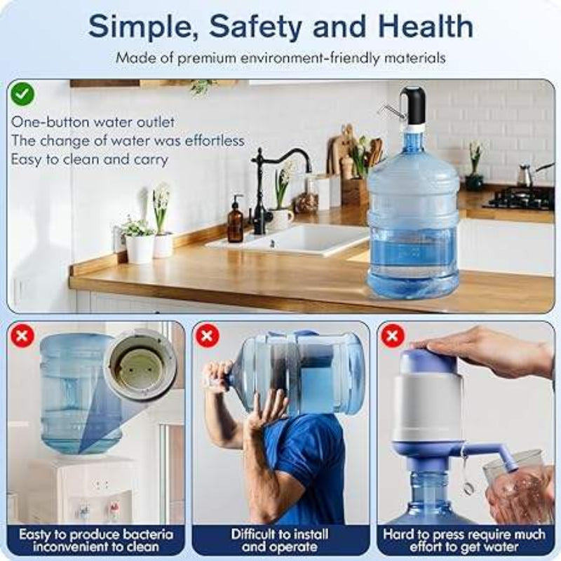 Globetrek° WaterDispenser: One Touch Automatisk Vanddispenser