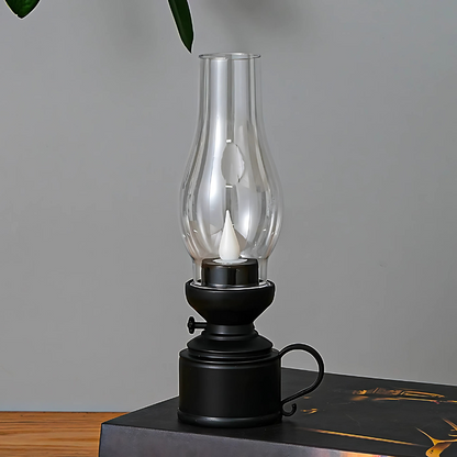 Ledsen™ VintageLamp 1+1 GRATIS: Vintage LED Petroleumslampe Med Flimrende Flamme