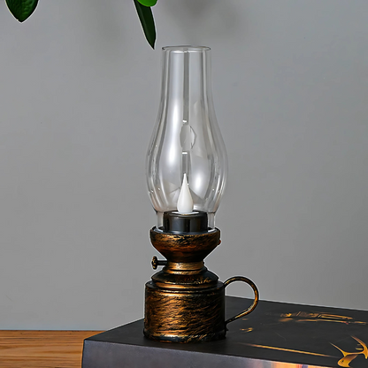 Ledsen™ VintageLamp 1+1 GRATIS: Vintage LED Petroleumslampe Med Flimrende Flamme