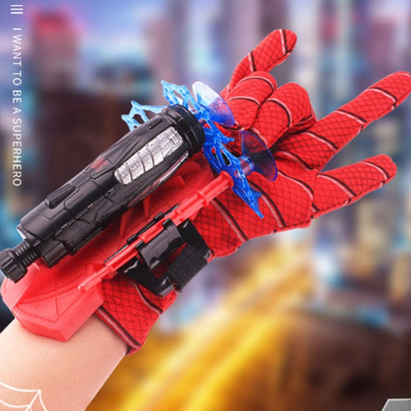 Kletshuts™ WebShooter 1+1 GRATIS: Bærbart Web Launcher Legetøj Suge Dart Skyder