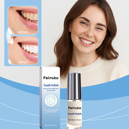 WhiteningSerum 1+1 GRATIS - Daglig Oral Omsorg Tænder Lysning Og Hvidning Serum