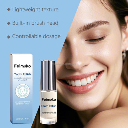 WhiteningSerum 1+1 GRATIS - Daglig Oral Omsorg Tænder Lysning Og Hvidning Serum