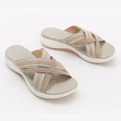 Happy™ OrthoSlippers: Elegante Ortopediske Tøfler