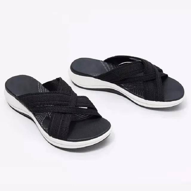Happy™ OrthoSlippers: Elegante Ortopediske Tøfler