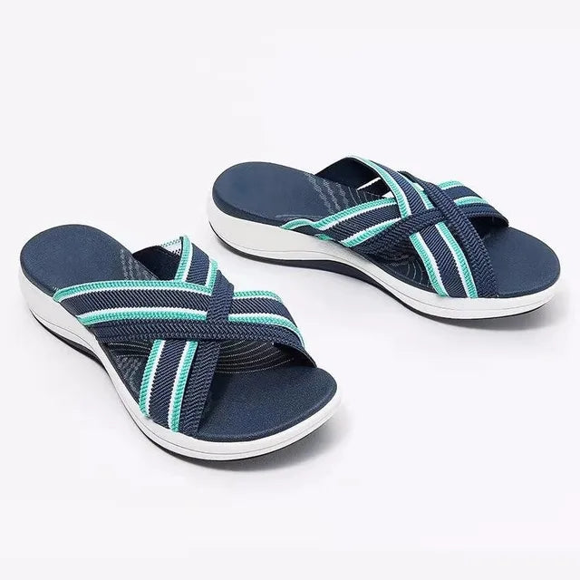 Happy™ OrthoSlippers: Elegante Ortopediske Tøfler
