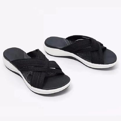 Happy™ OrthoSlippers: Elegante Ortopediske Tøfler