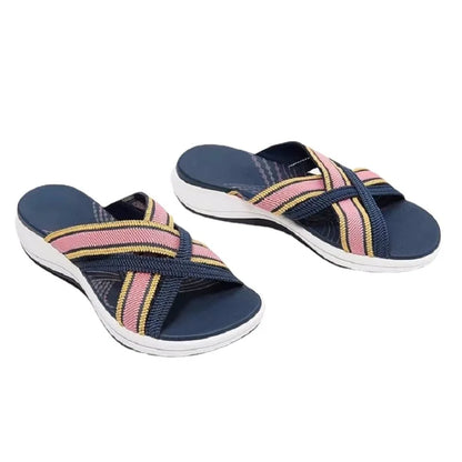 Happy™ OrthoSlippers: Elegante Ortopediske Tøfler
