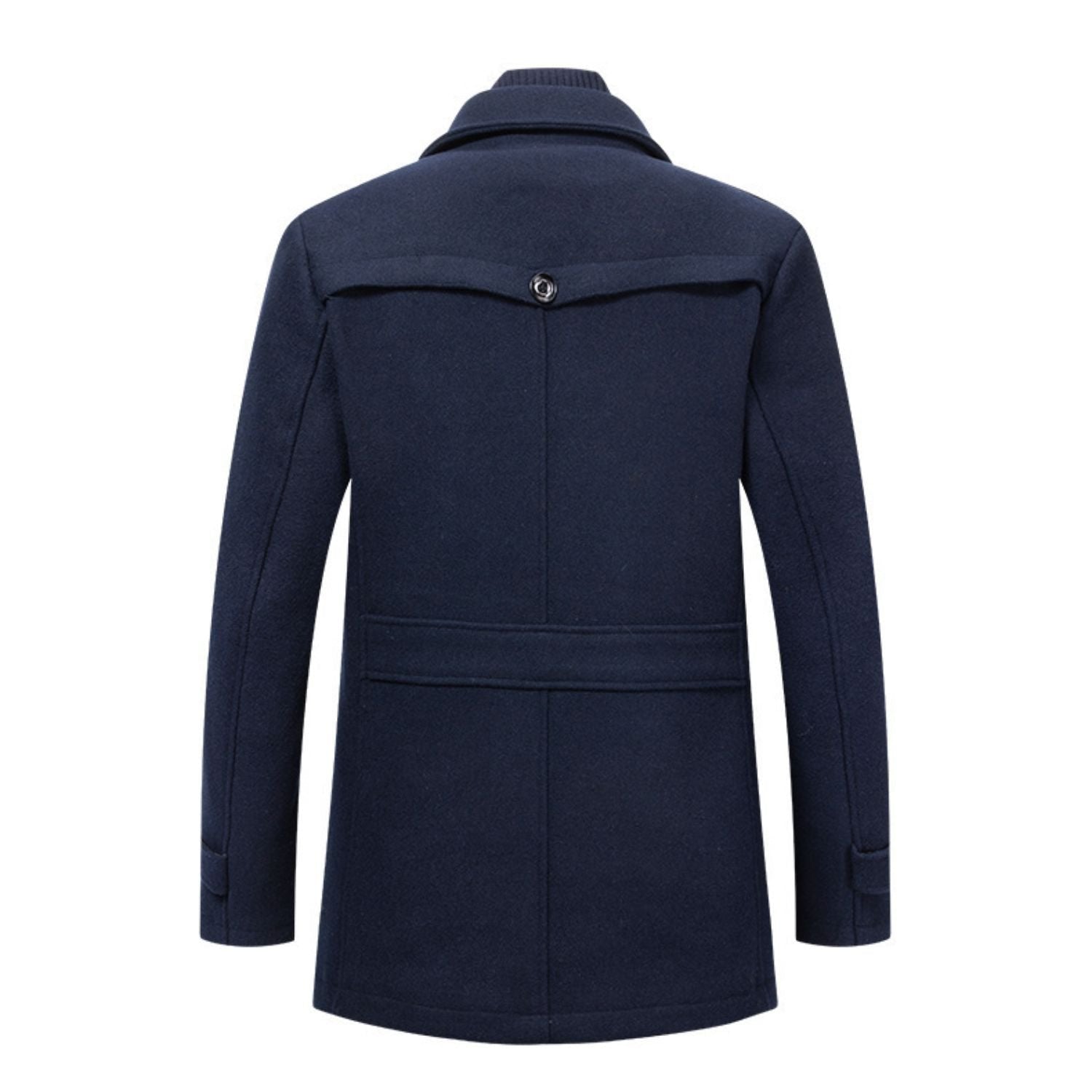 Icone™ WinterCoat: Luksus Dobbel Krage Stilfull Vinter Trenchcoat