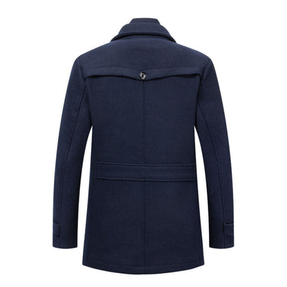 Icone™ WinterCoat: Luksus Dobbel Krage Stilfull Vinter Trenchcoat