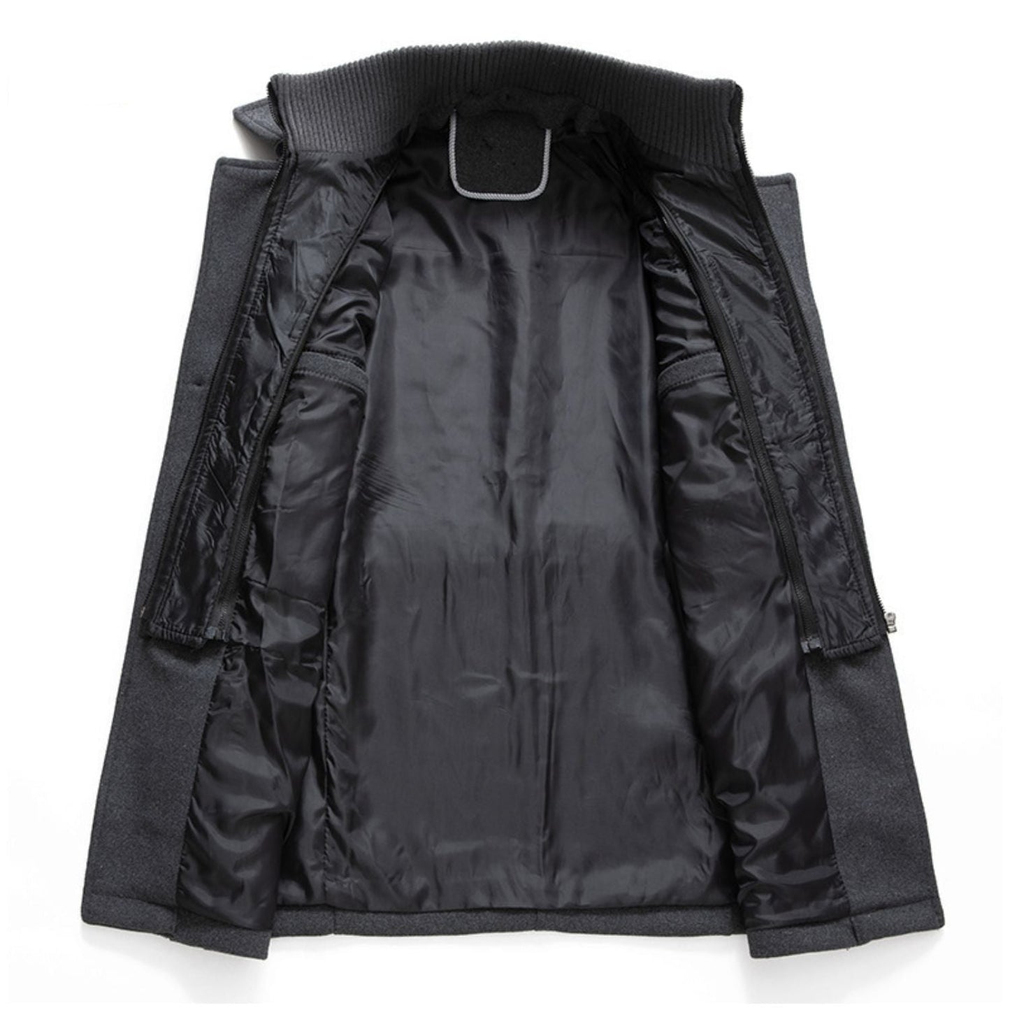 Icone™ WinterCoat: Luksus Dobbel Krage Stilfull Vinter Trenchcoat