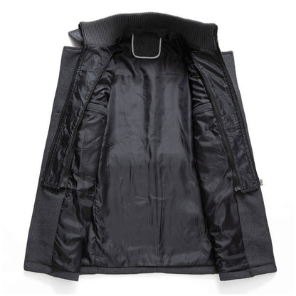 Icone™ WinterCoat: Luksus Dobbel Krage Stilfull Vinter Trenchcoat