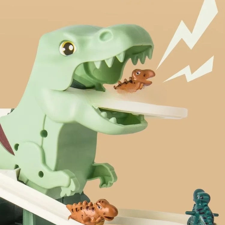 Kletshuts™ DinoSlide: Automatisk Dino Slide Spor Leketøy For Barn