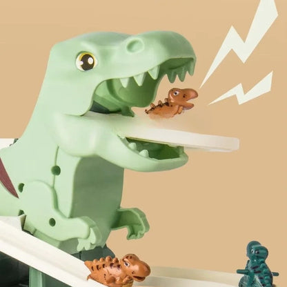 Kletshuts™ DinoSlide: Automatisk Dino Slide Spor Leketøy For Barn