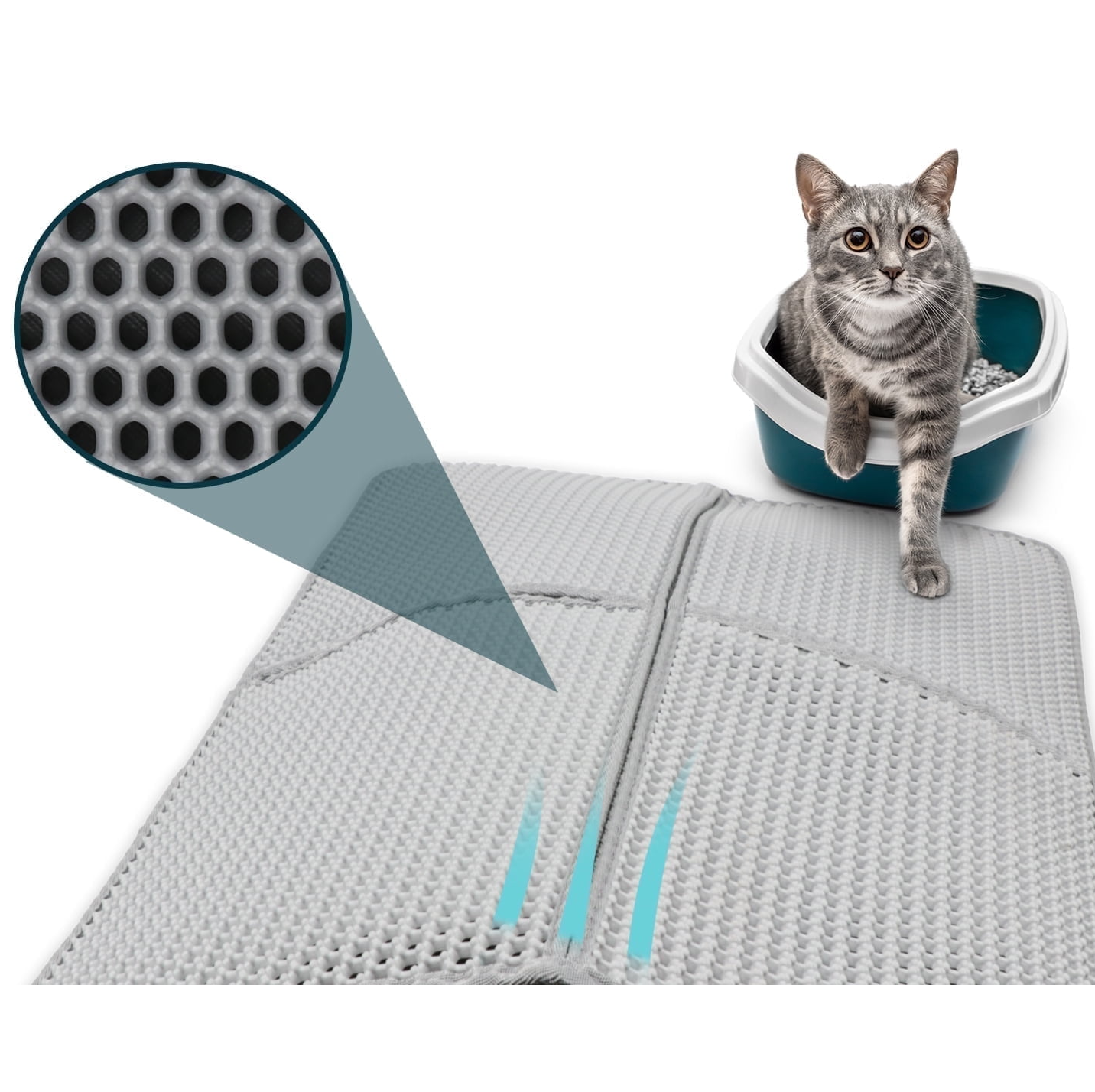 Catfri® LitterMat: Hygienisk Kattestrømatte