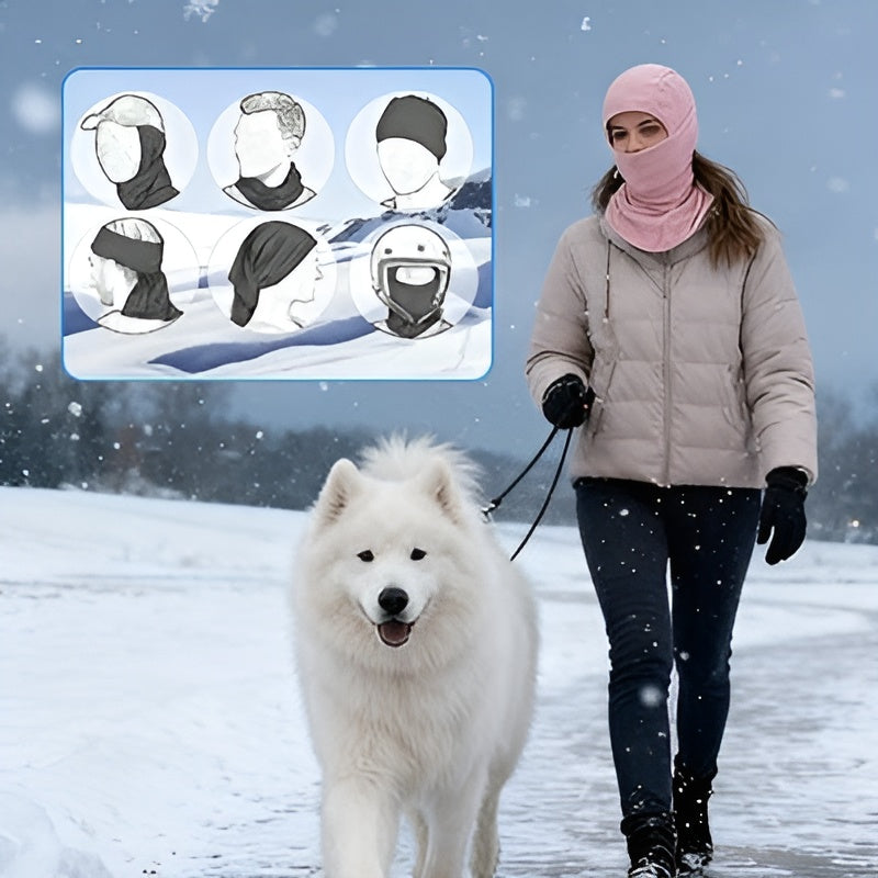 Icone™ ColdMask - Fuld-Ansigt Multifunktionel Halsvarmer Og Kold Maske