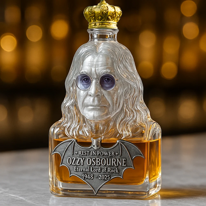 LiquorBottle™: Ozzy Osbourne Begrenset Utgave Hyllest Karaffel Spritflaske
