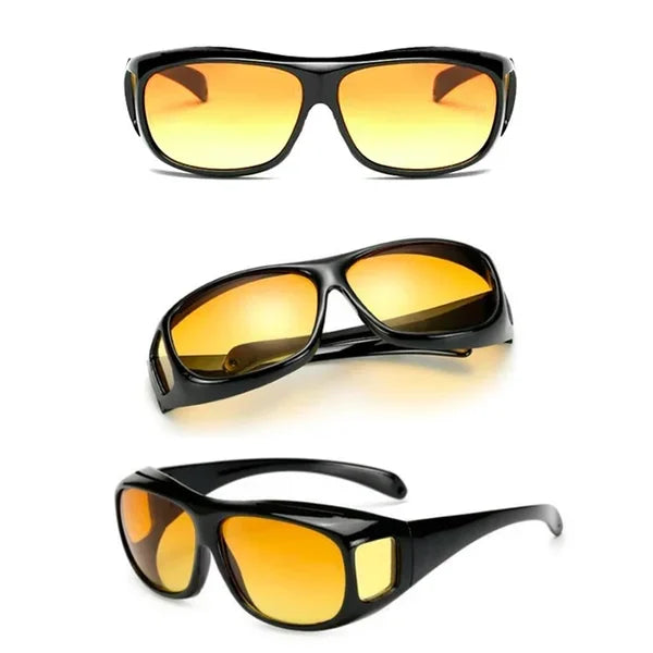 Icone™ NightGlasses 1+1 GRATIS: Sikkerhetsbriller for nattkjøring og frontlys