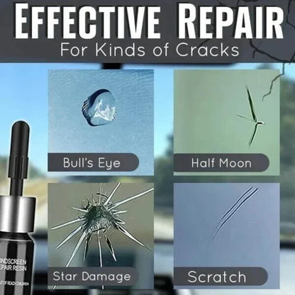 GlassRepair: Revner Gone Glassreparasjonssett