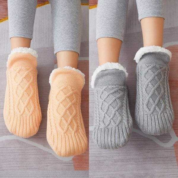 Happy™ ThermalSocks - Innendørs Sklisikre Termosokker