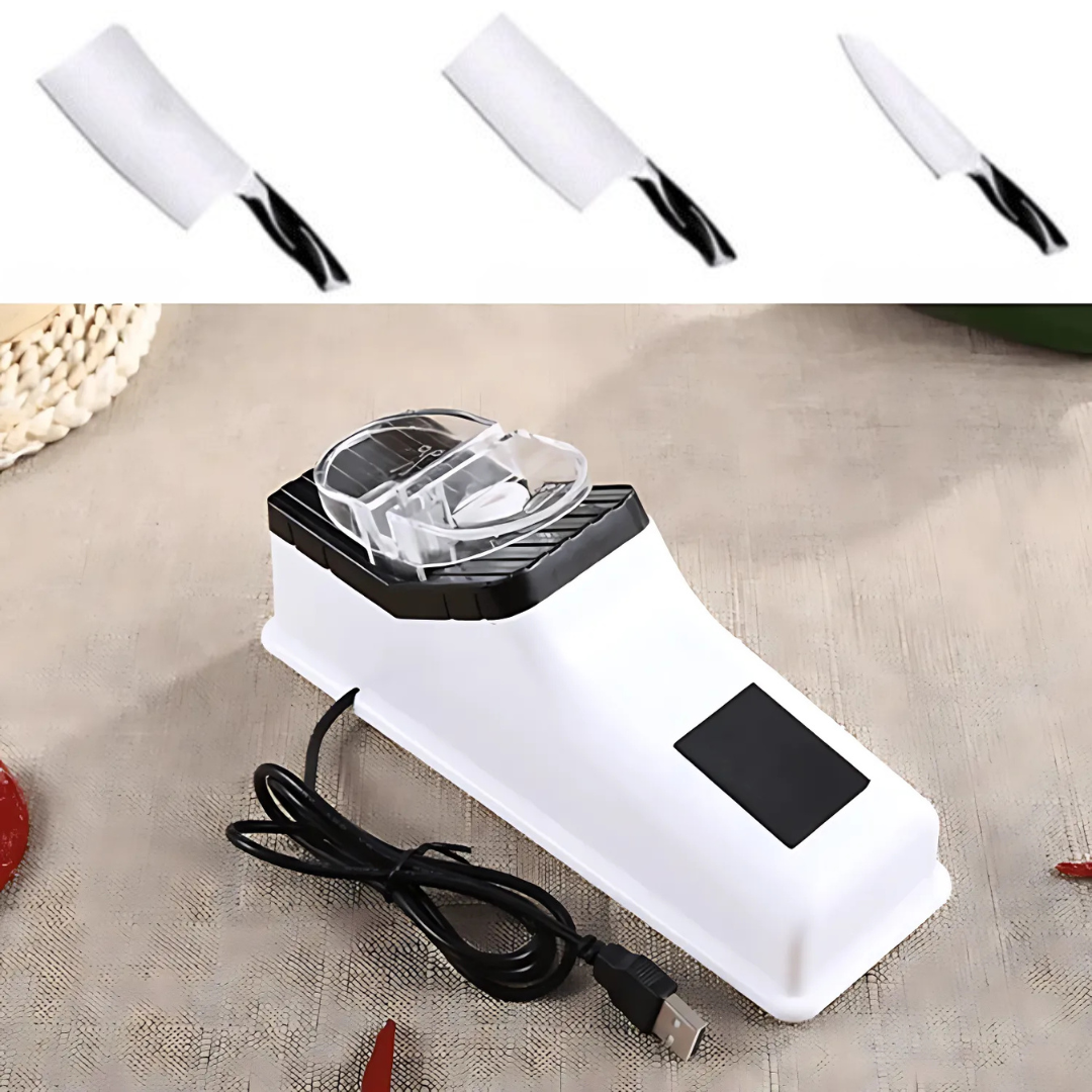 Globetrek° ElectricSharpener: Multifunksjonell Elektrisk Knivsliper