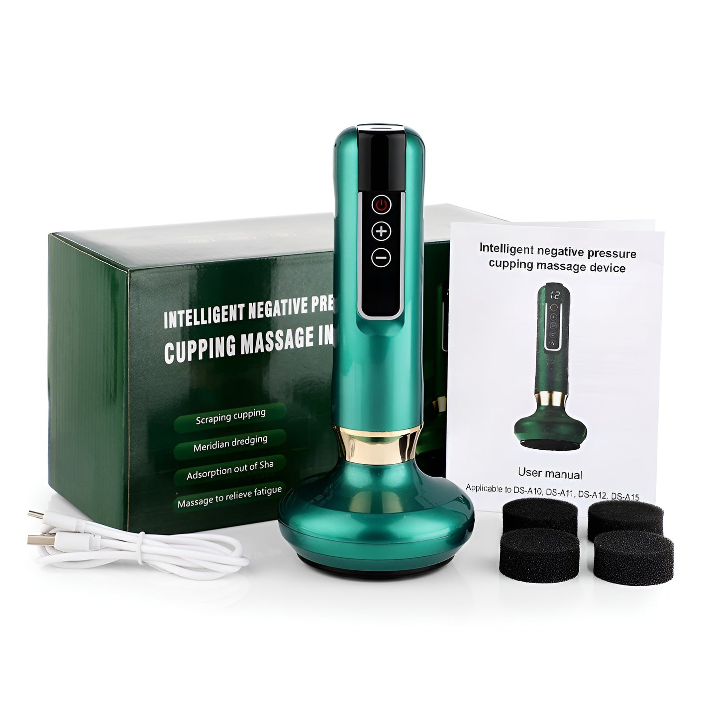 PortableMassager: Professionel Intelligent Krop Konturering Restitution Dyb Lindring Bærbar Massager