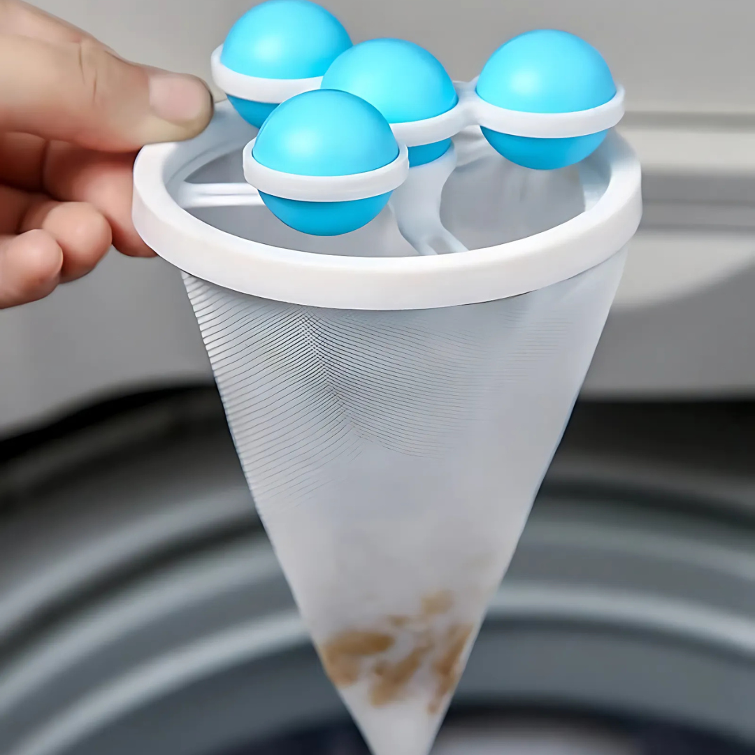 WashingFilter - Vaskemaskin Gjenbrukbart Flytende Meshfilter
