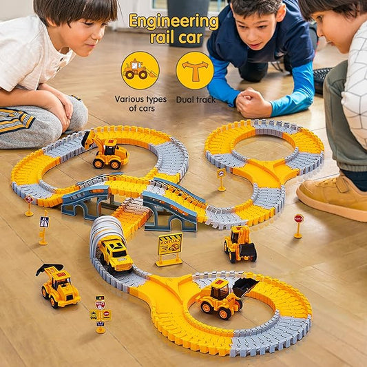 Kletshuts™ FlexibleTrack - Fleksibel skinnebane lekesett