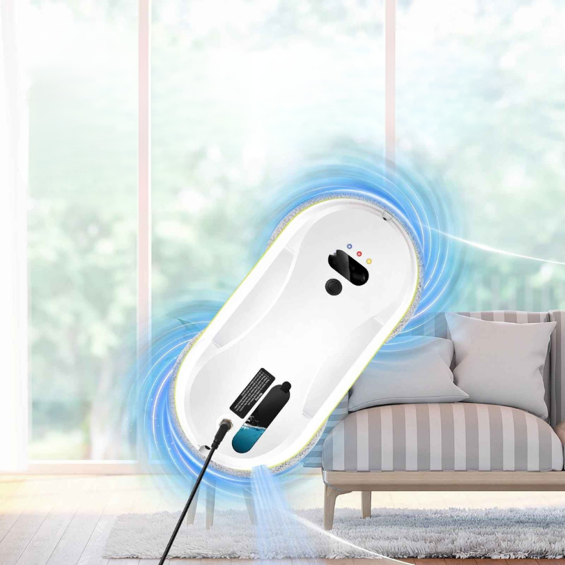 Cleaner Pro° CleaningBot: Smart Rengjøringsrobot Med Sprøyte Og Sikkerhetssensorer