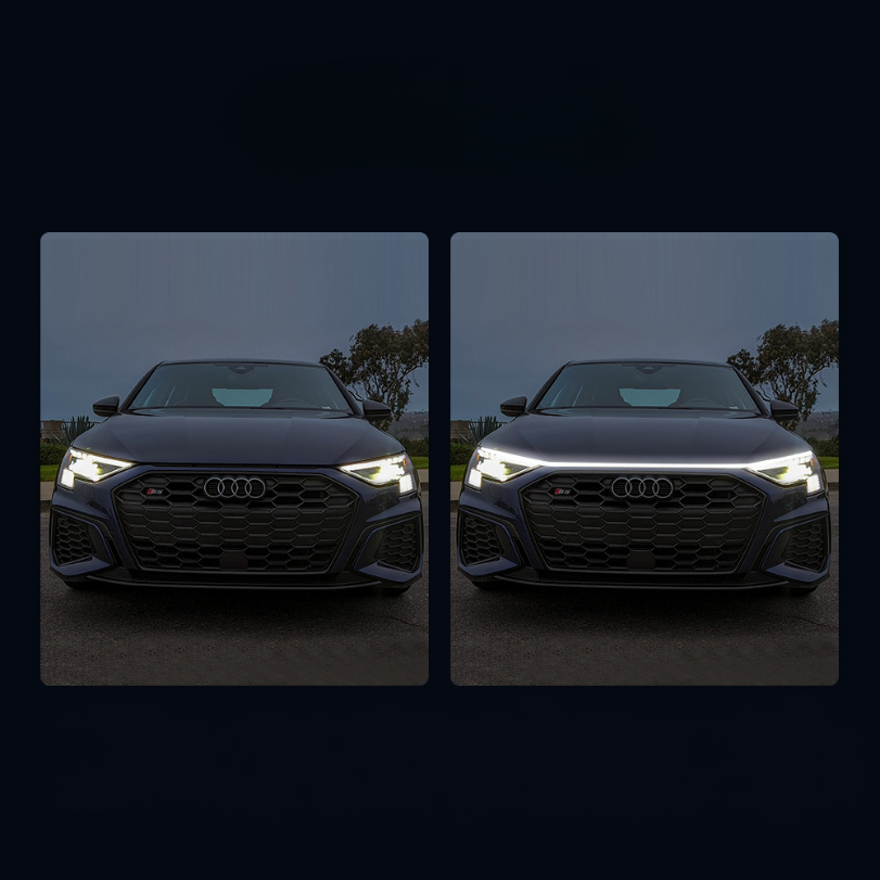 Ledsen™ CarLights - Dynamisk LED-stripe for bilpanser 2M