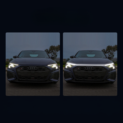Ledsen™ CarLights - Dynamisk LED-stripe for bilpanser 2M