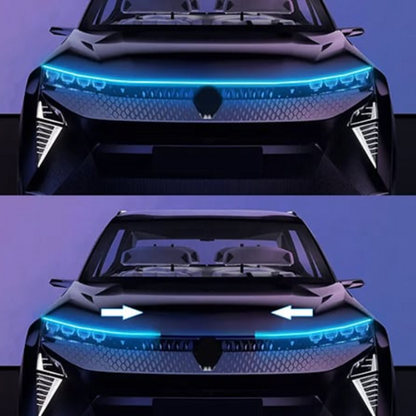 Ledsen™ CarLights - Dynamisk LED-stripe for bilpanser 2M