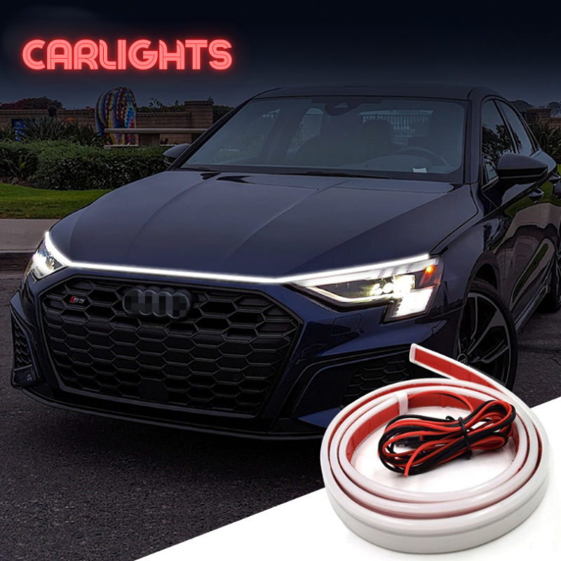 Ledsen™ CarLights - Dynamisk LED-stripe for bilpanser 2M