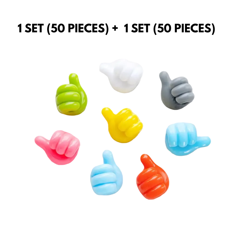GlideHold® StickyGrips 1+1 GRATIS: Multifunktionel Kabelstyring Væg Organisator Sticky Grips