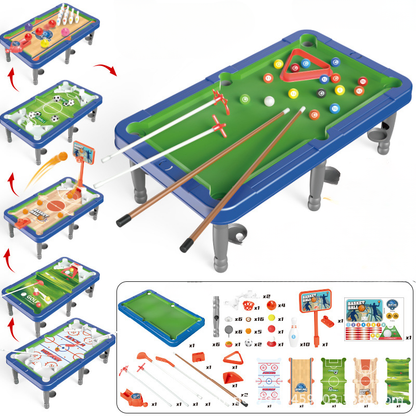 Kletshuts™ MiniArena: Ultimat 6-I-1 Bærbart Mini Arena Underholdningsbrett