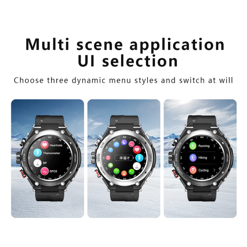 PowerWatch - Stilfuldt Ultra-Slankt Multifunktionelt Bluetooth Smart Kraft Ur