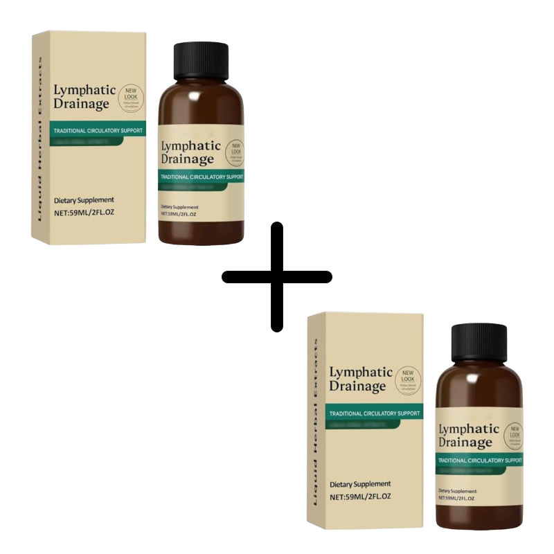 HerbalDetox 1+1 GRATIS - Naturlig Lymfedrænage Og Oppustethed Lindring Gift Skylning Urte Detox