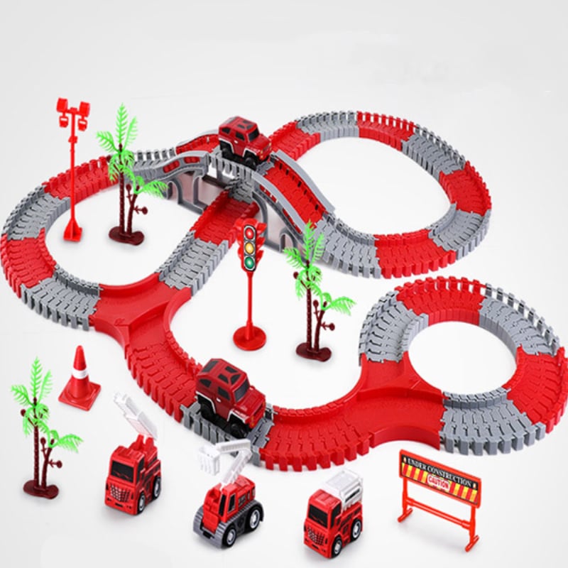 Kletshuts™ FlexibleTrack - Fleksibel skinnebane lekesett
