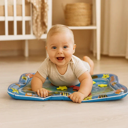 Kletshuts™ BabyMat: Oppustbar Vann Baby Lekematte