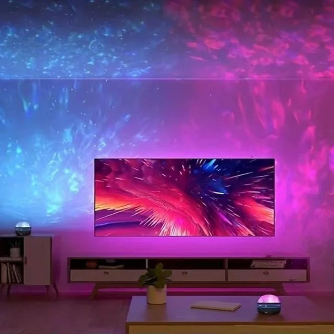 Ledsen™ AuroraLights: LED-projektor Aurora Nordlys