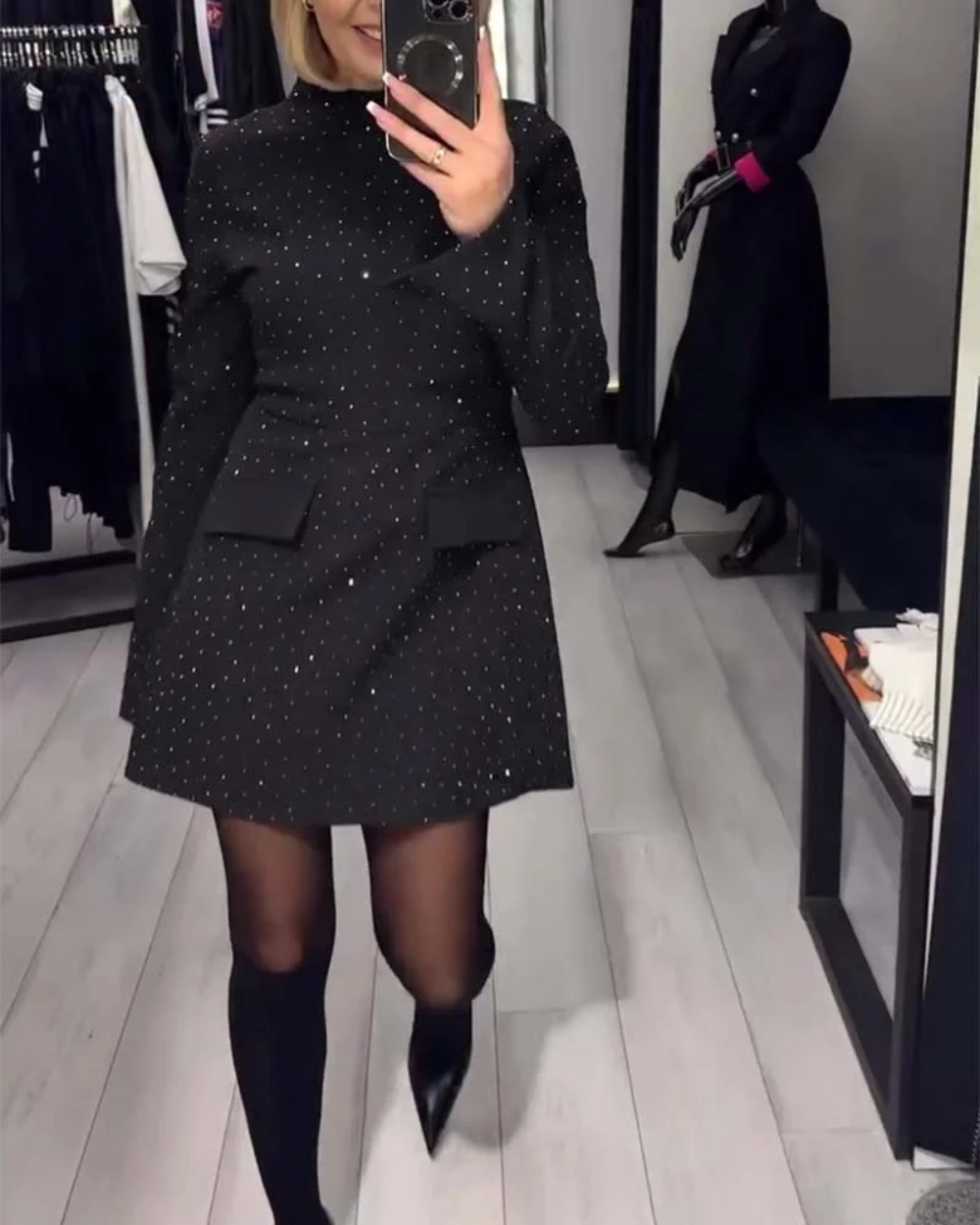 Icone™ LuxuryDress - Allsidig Alle-sesongs A-linje Elegant Luksuskjole