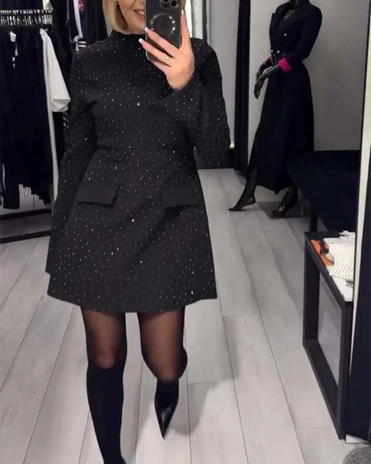 Icone™ LuxuryDress - Allsidig Alle-sesongs A-linje Elegant Luksuskjole