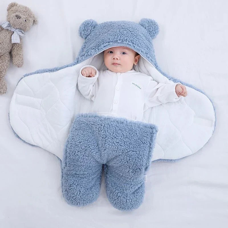 Kletshuts™ BabySwaddle: Ultra-Blød Sikker Baby Svøbe Sovepose