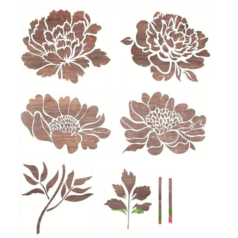 FlowerDecor - DIY Blomster Stensil Dekorasjon