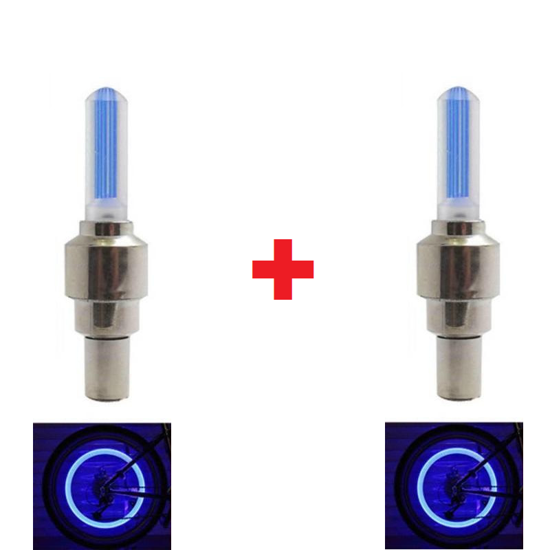 Ledsen™ ValveLights 1+1 GRATIS: LED Dækventilkapper Natridt Hjullys