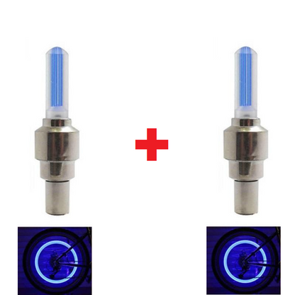 Ledsen™ ValveLights 1+1 GRATIS: LED Dækventilkapper Natridt Hjullys